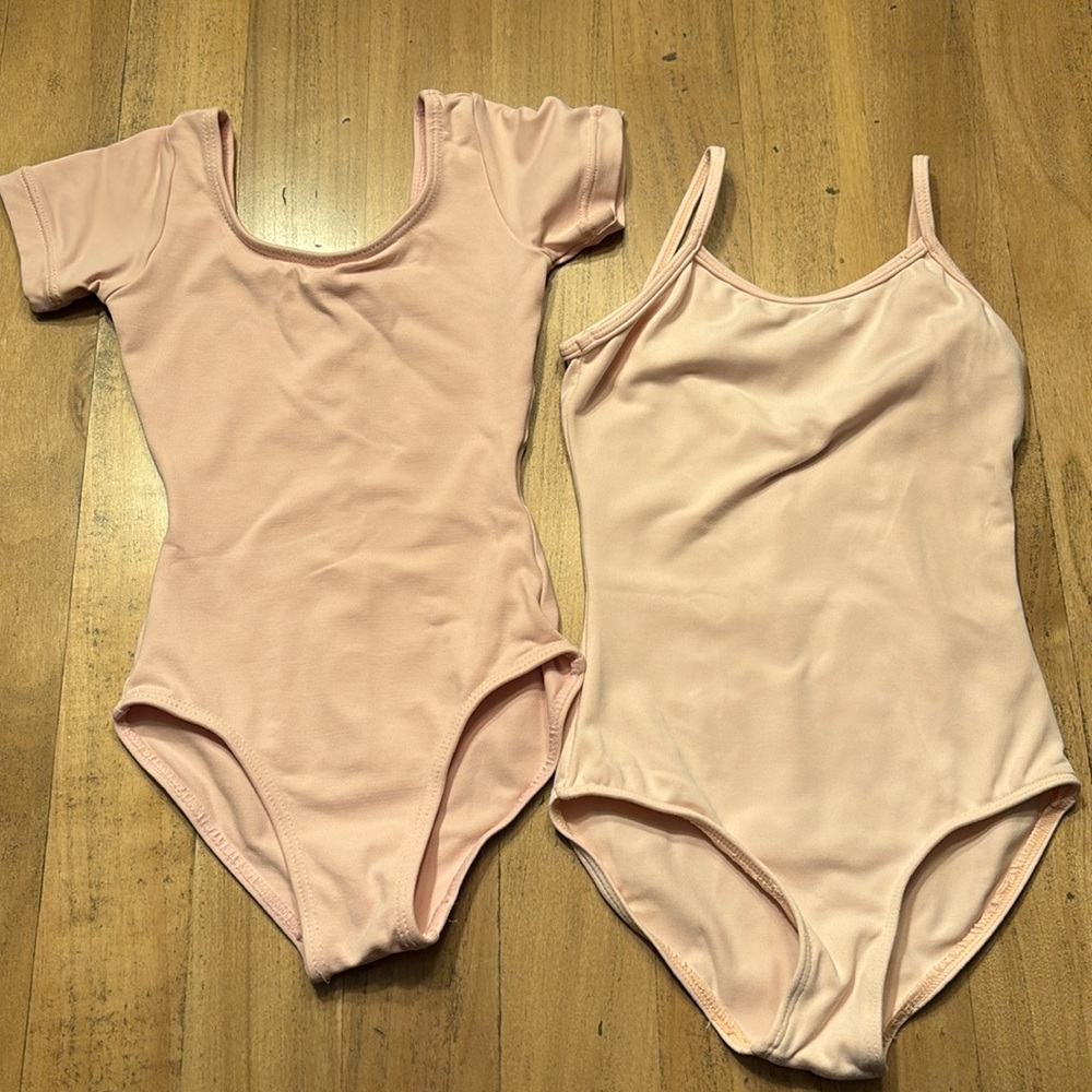 EUC Bloch Size 2-4 Pink Leotards